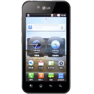 LG （LG） WCDMA/GSM 3G手机 P970 黑色